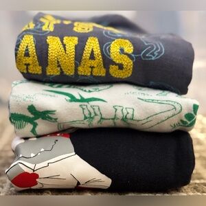 *EUC* Carter’s / Toddler Print Cotton Short Sleeve Pajama 3 Pack / Multi / 4T